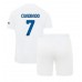 Günstige Inter Milan Juan Cuadrado #7 Babykleidung Auswärts Fussballtrikot Kinder 2023-24 Kurzarm (+ kurze hosen)